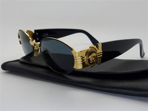 versace sunglasses grey vintage